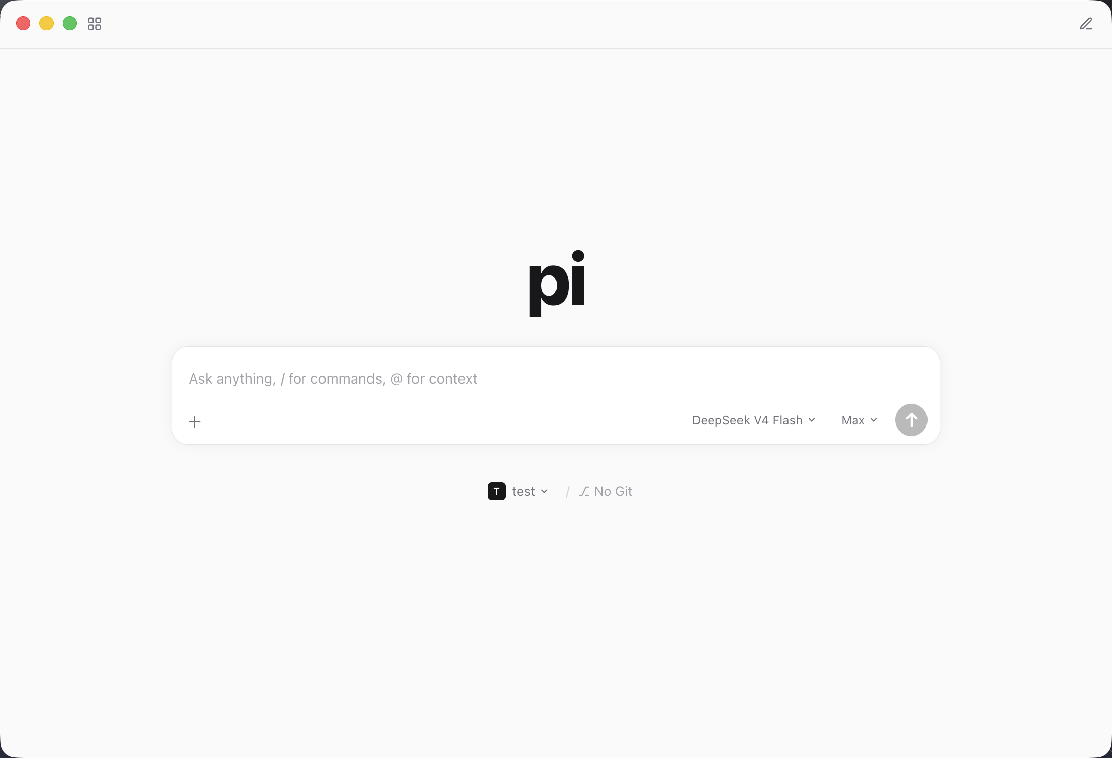 pi-desktop chat page