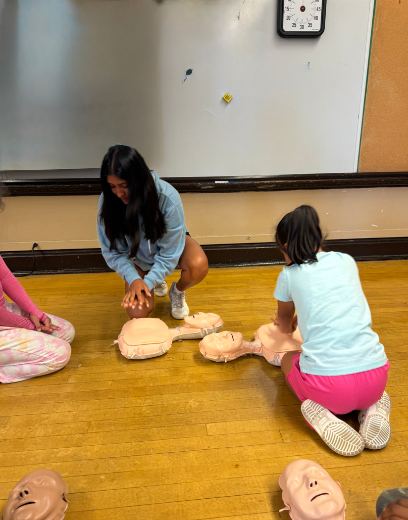 Leena Manadan, Whitney Young Magnet High School chapter lead