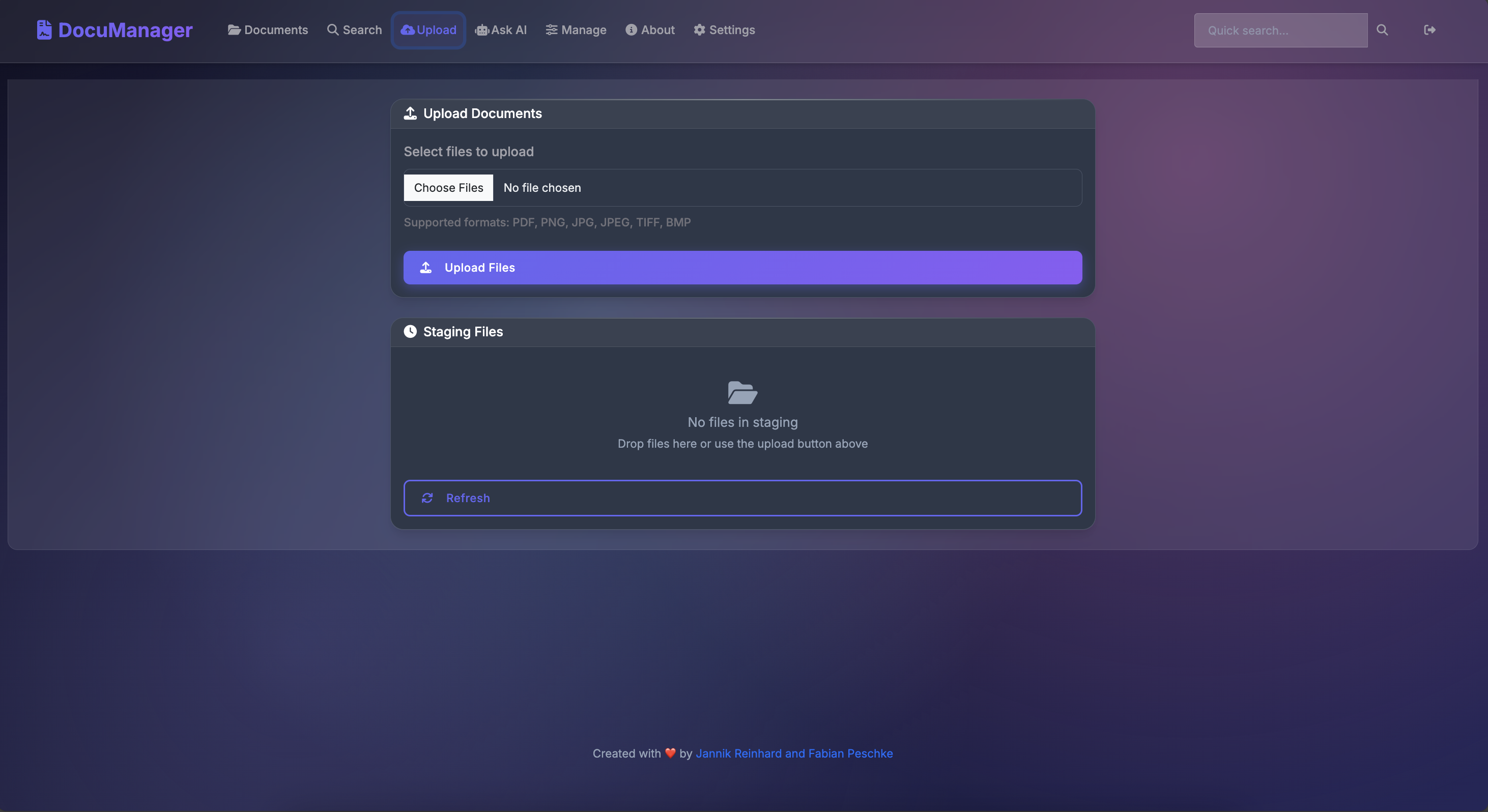 Document Upload