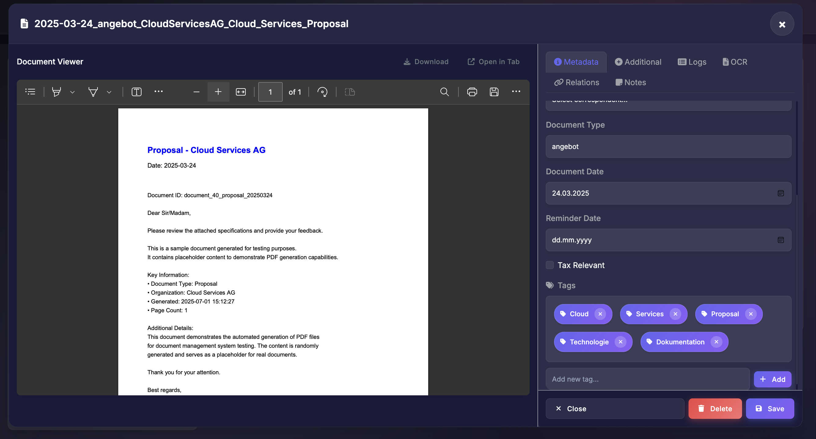 Document Viewer