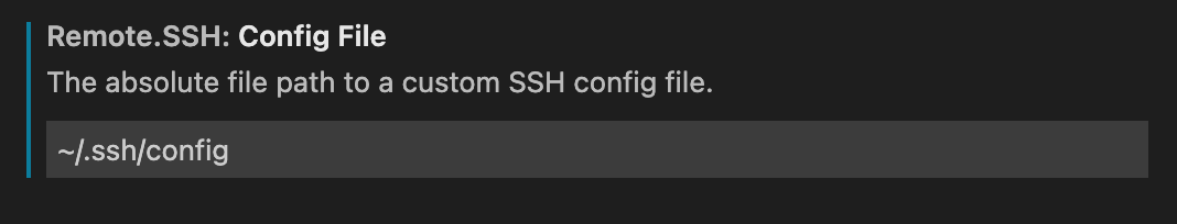 remote-ssh-settings-config