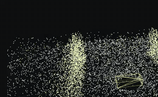 LiDAR point cloud