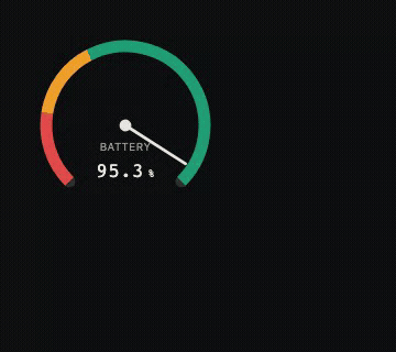 Altara Gauge — live battery-drain telemetry