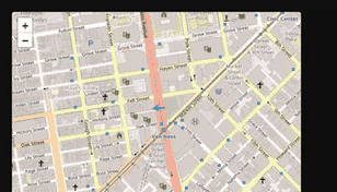 Live GPS map driven by ROS2 telemetry