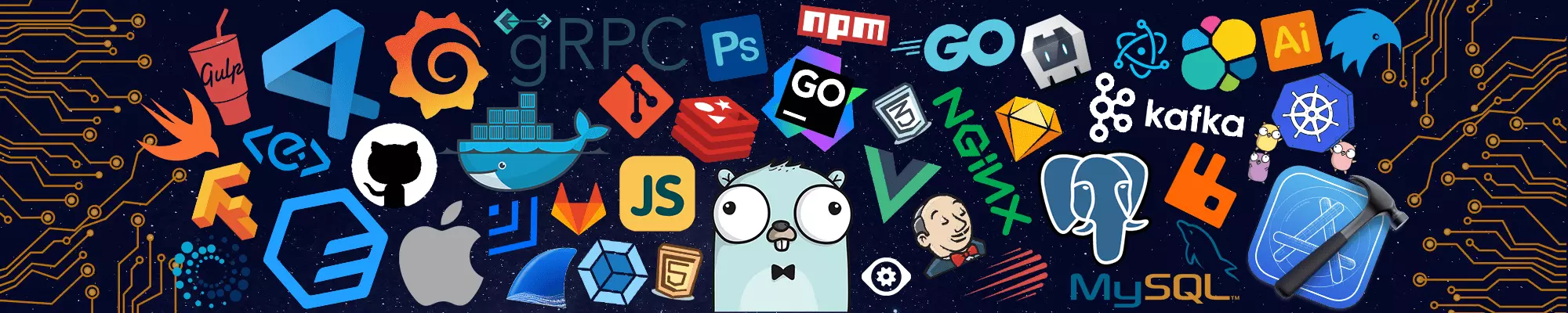 Profile footer