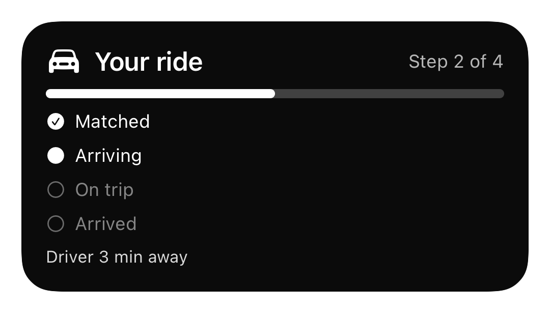 Ride Live Activity