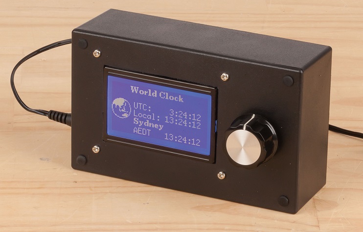Mening Montgomery skulder GPS World Clock | Jaycar Electronics