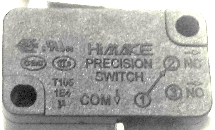 close up of switch