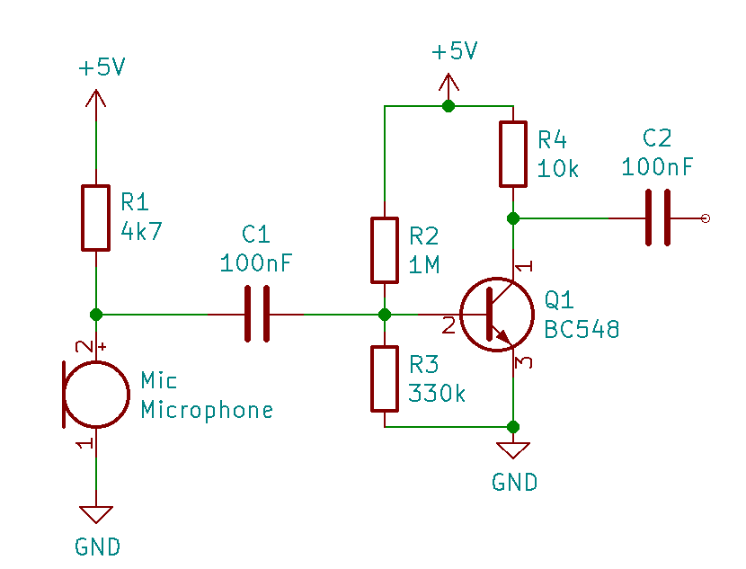 Microphone preamp