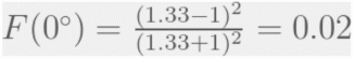 IORtoF0equationWater