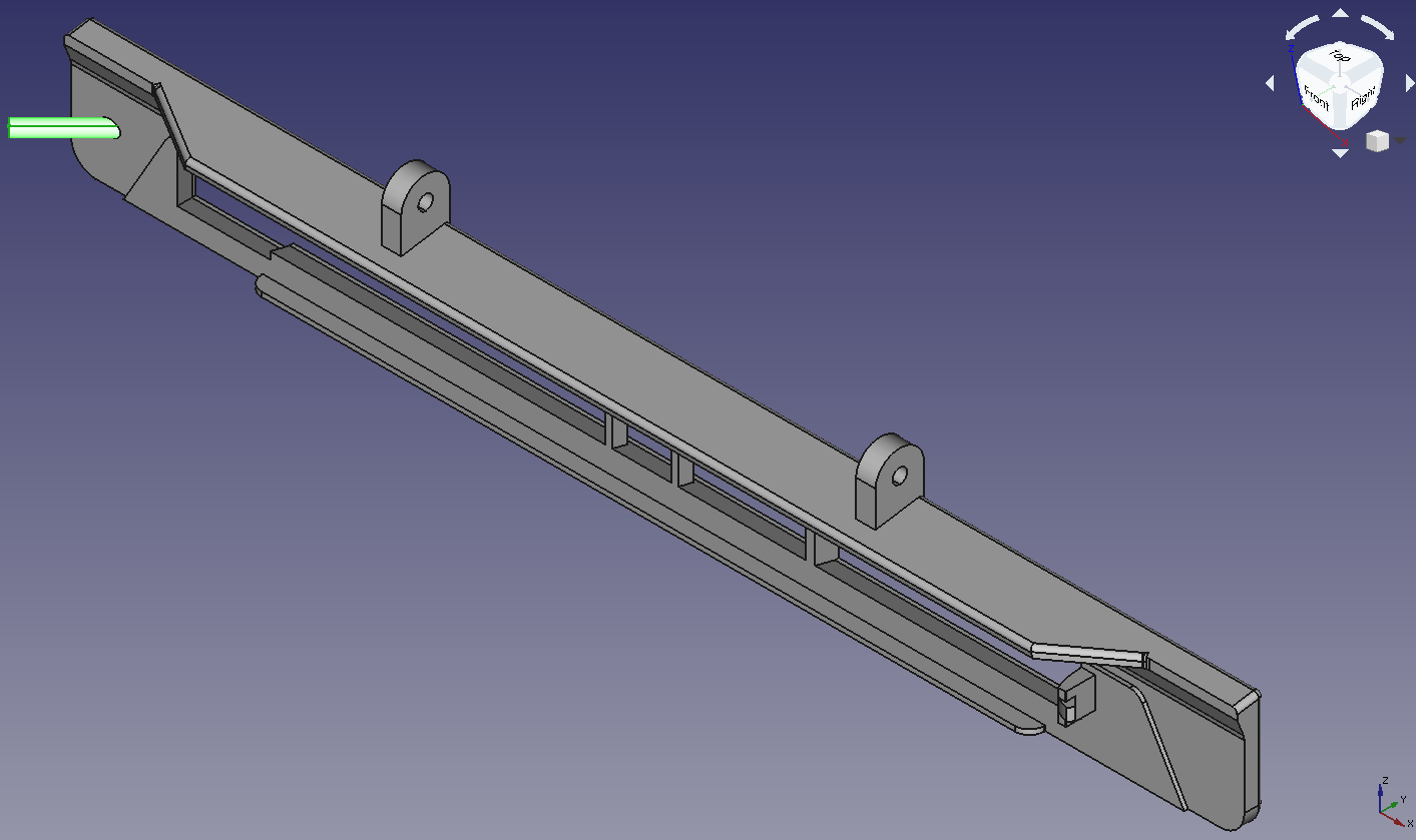 Front ISO View with screw