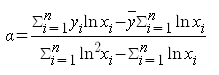 对数回归模型的参数估计