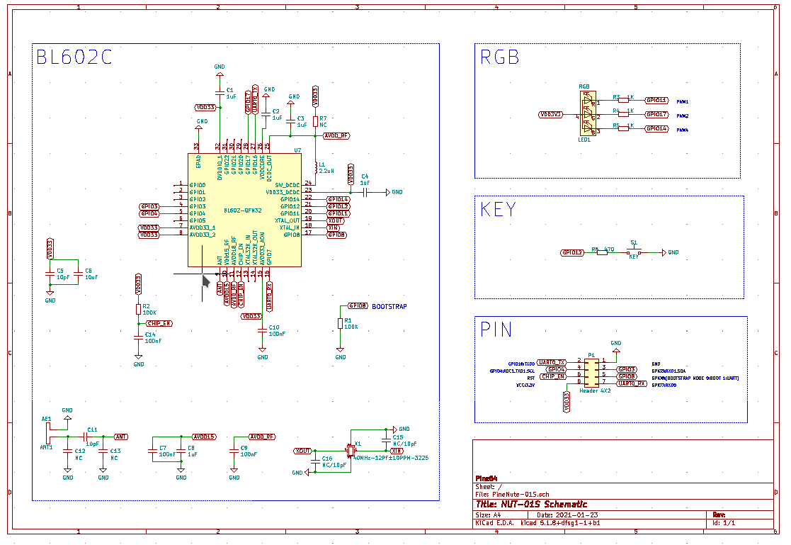 Pinenut-01S v1.01 Schematic