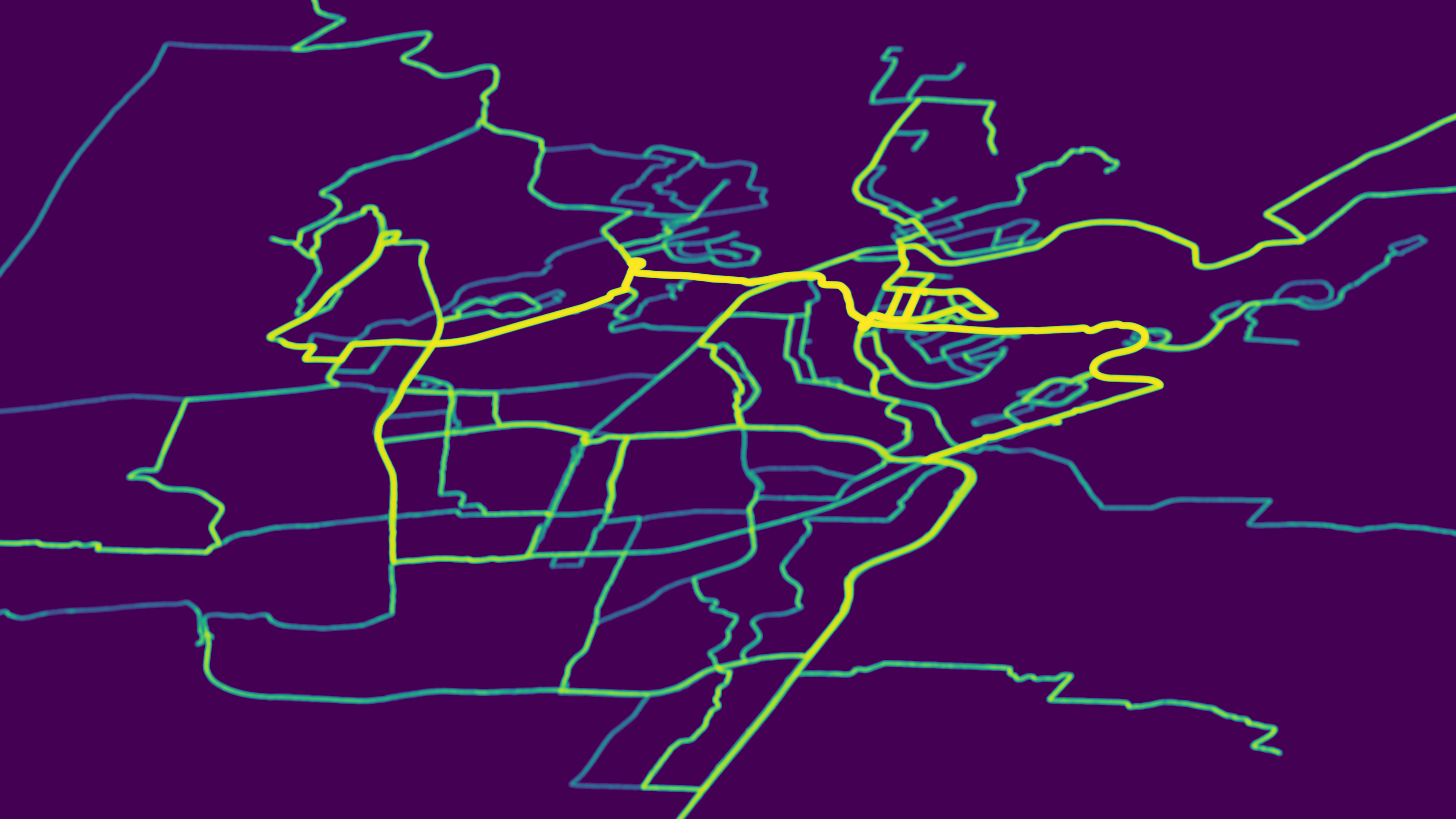 Viridis colormap