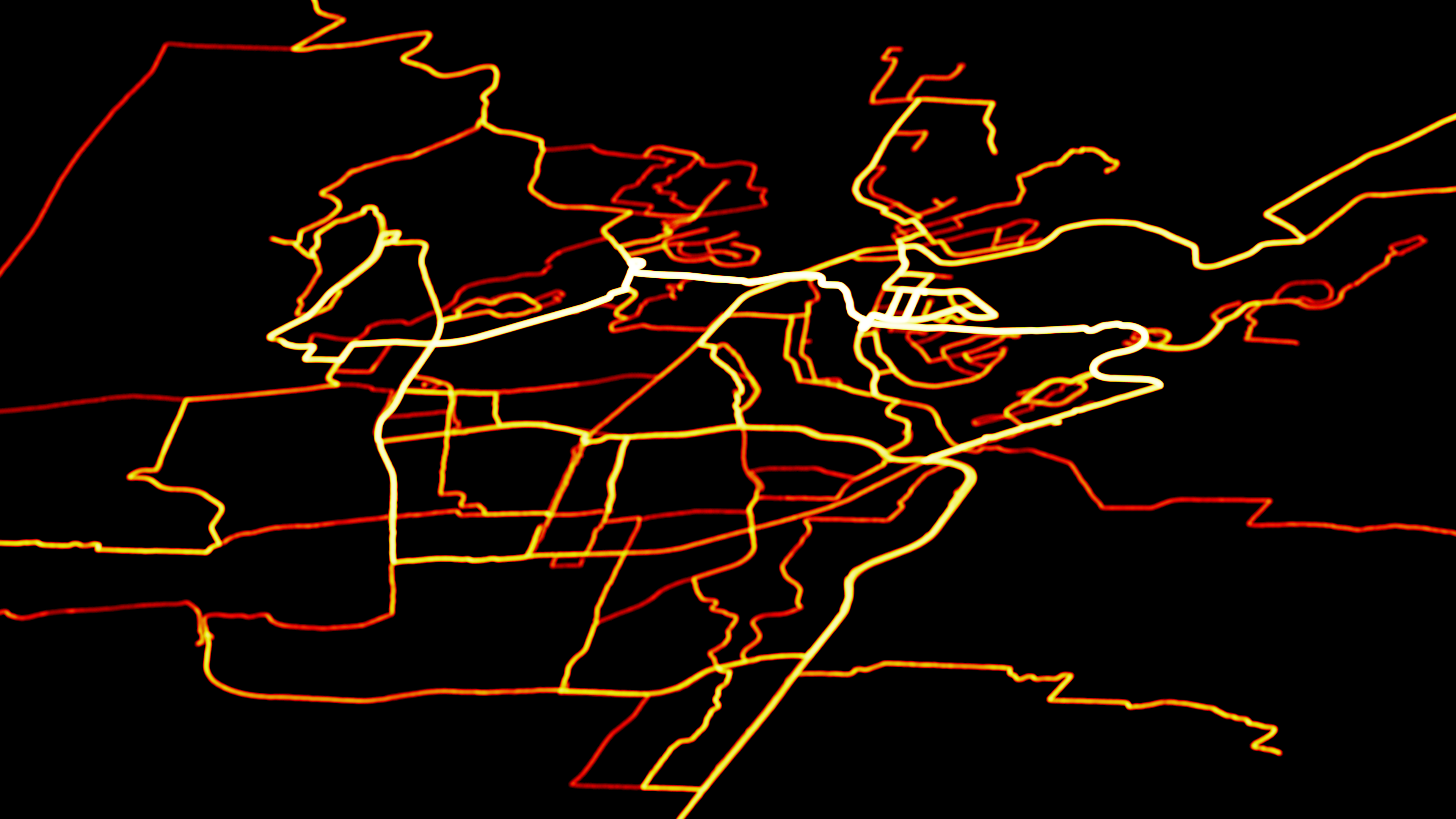 Black-body radiation colormap