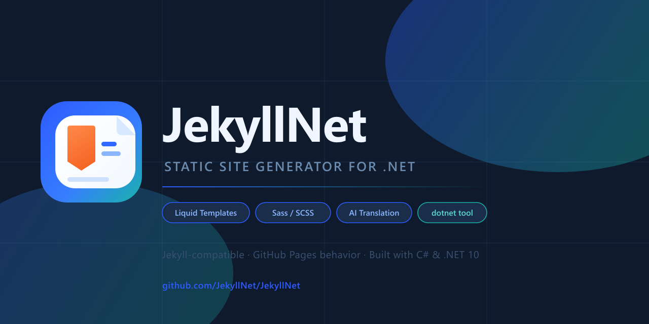 JekyllNet social preview