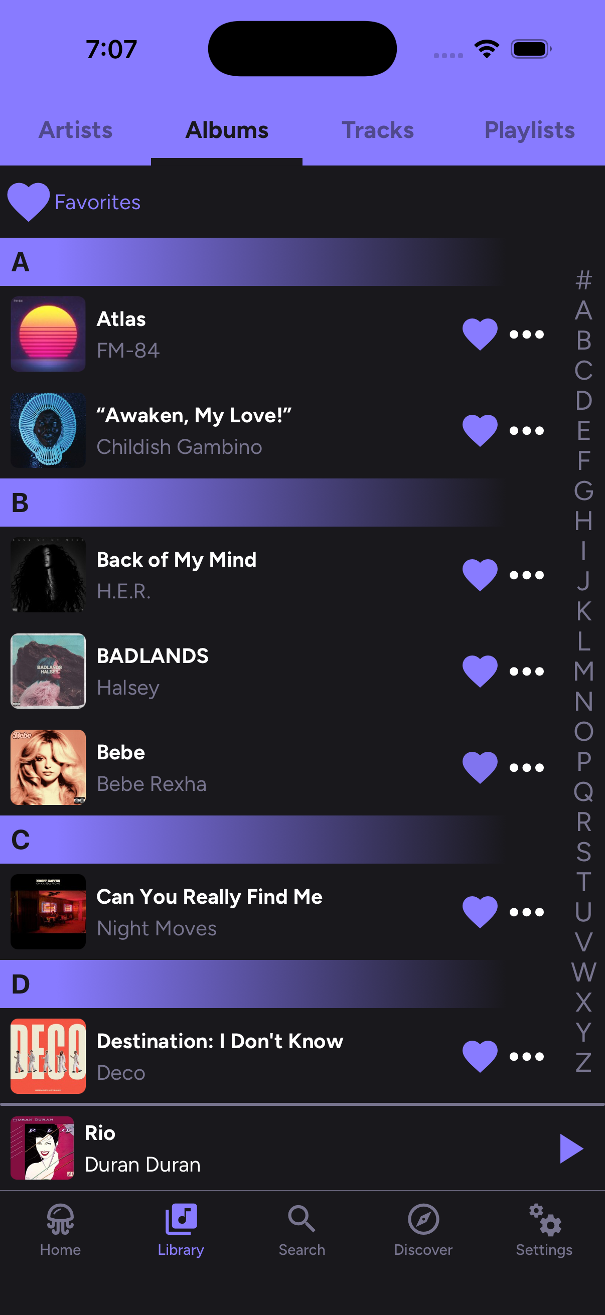 Library Albums