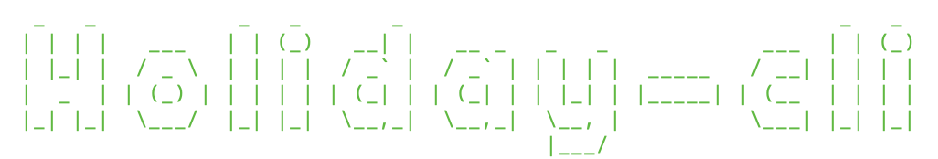 upcoming-holidays-cli