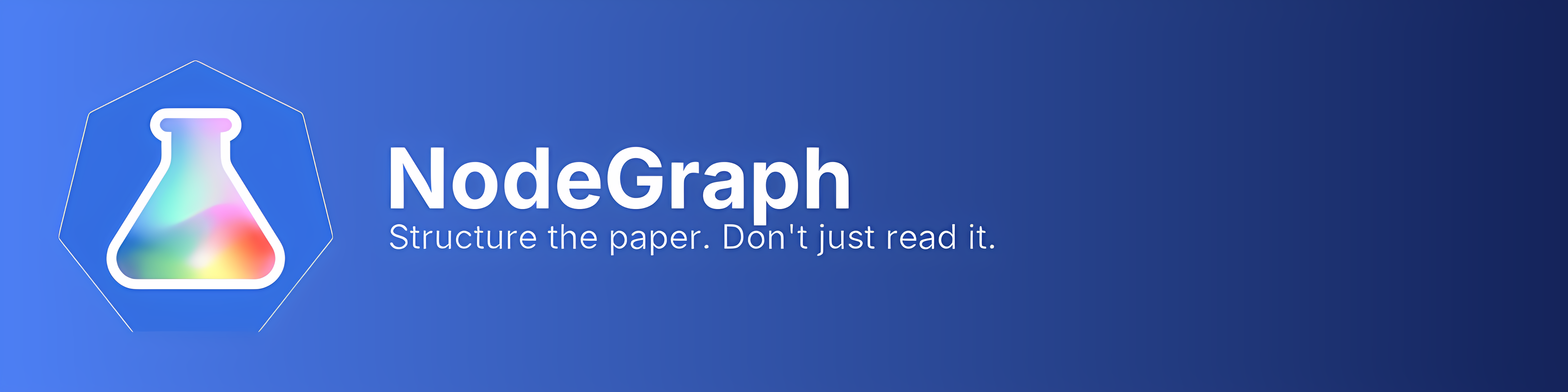 NodeGraph — Structure the paper. Don't just read it.