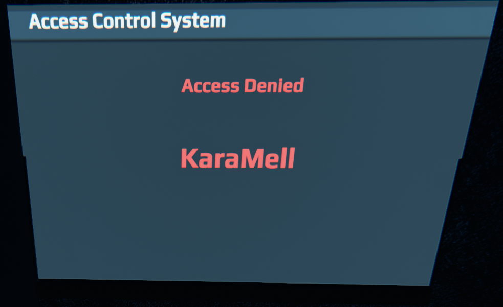 Access Denied