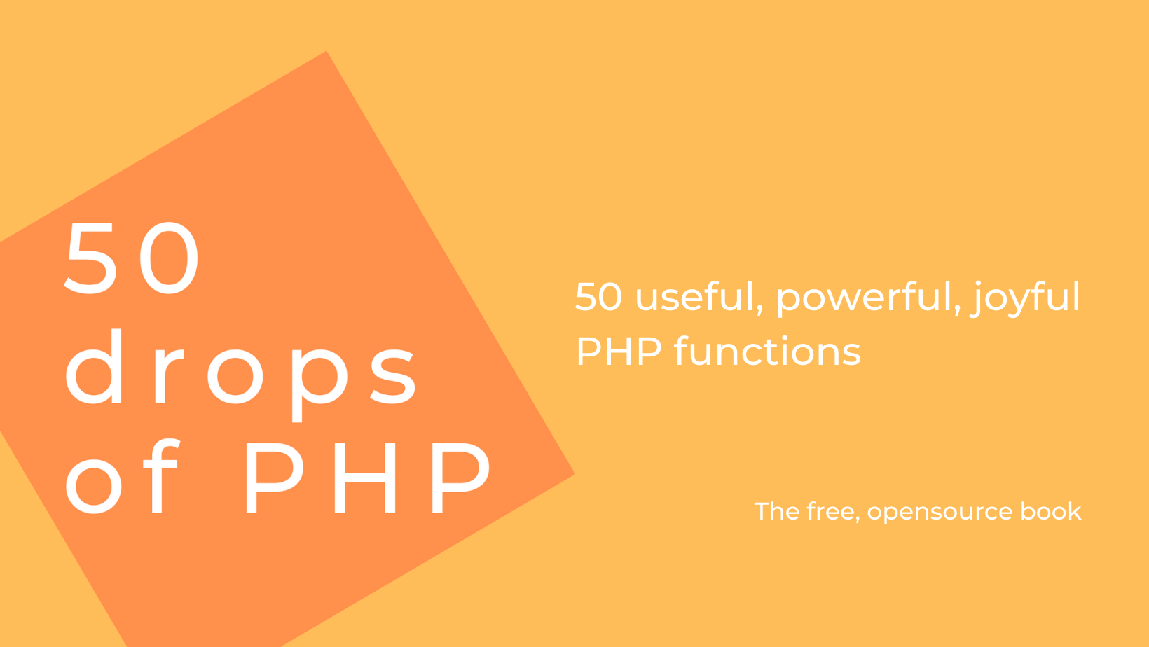 50 drops of PHP book