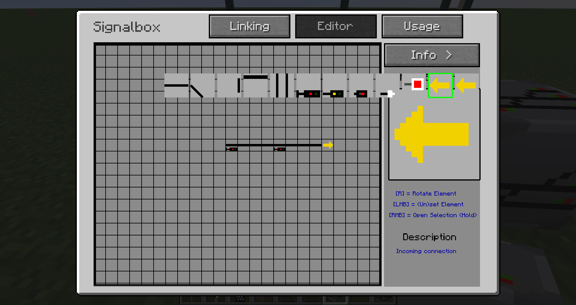 Signalling Block System Arrows