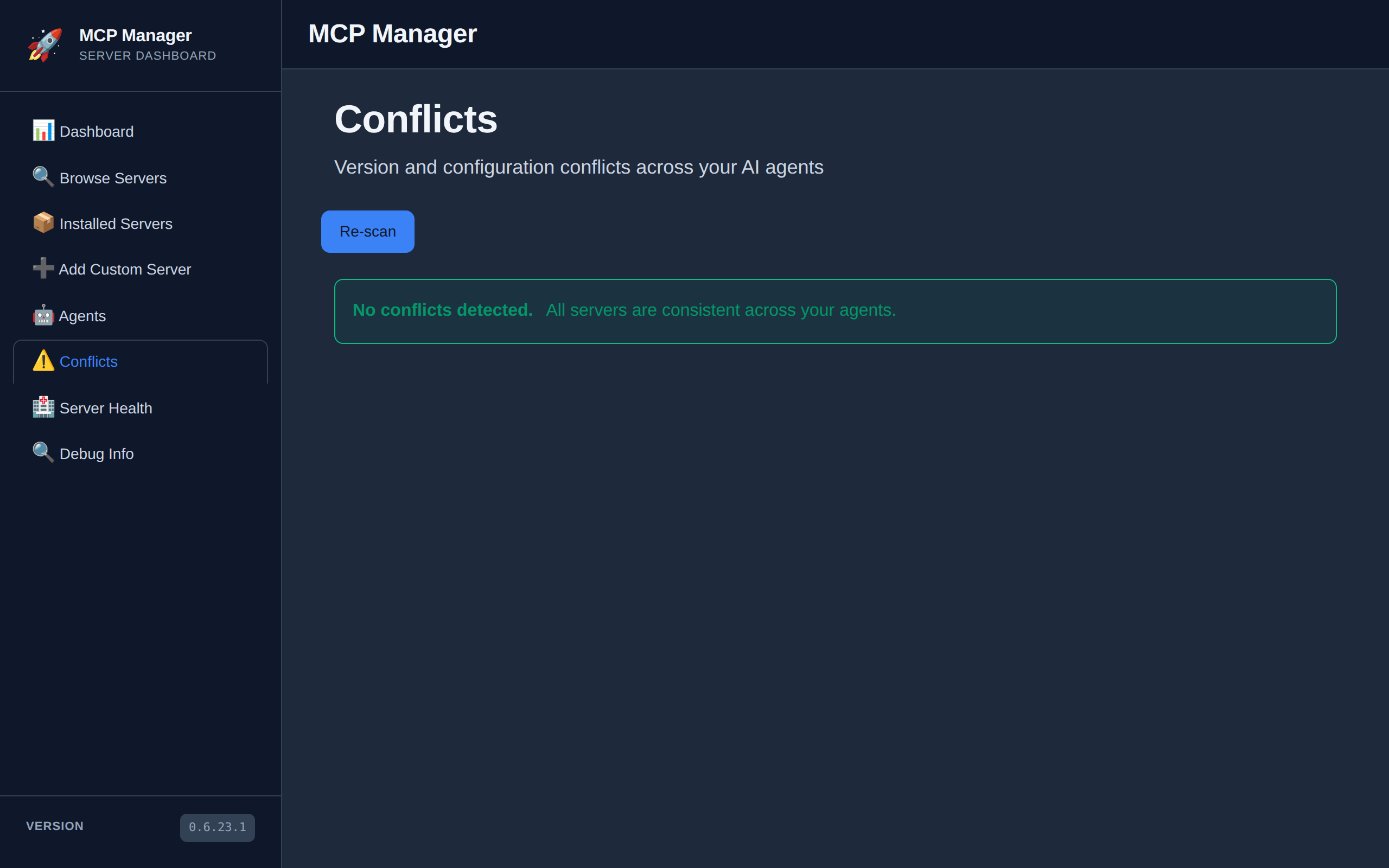 Conflicts Dark