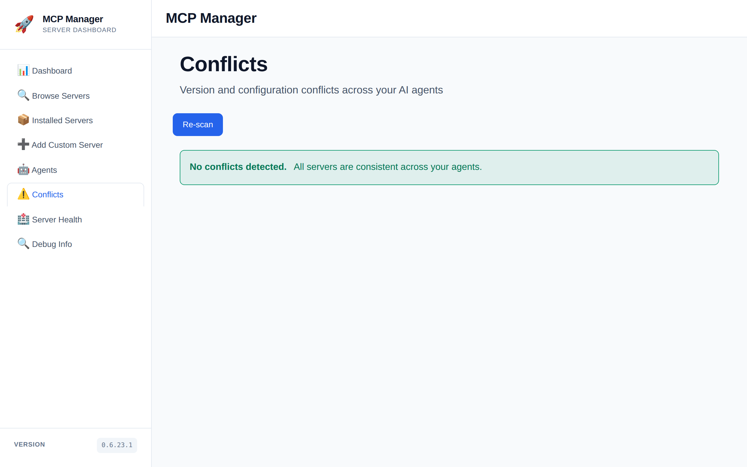 Conflicts Light