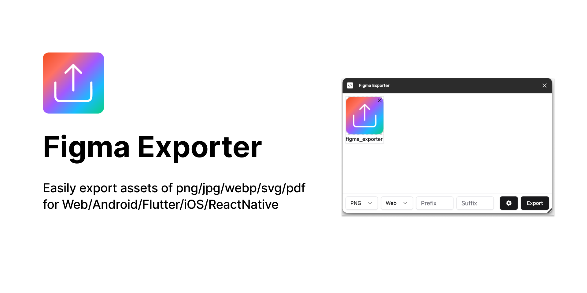 Figma Exporter Screen Shot