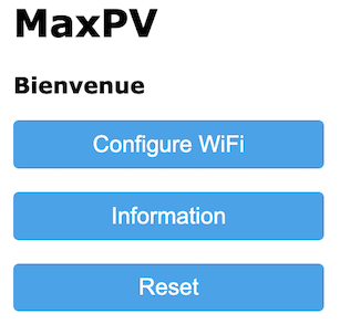 MaxPV! captif portal