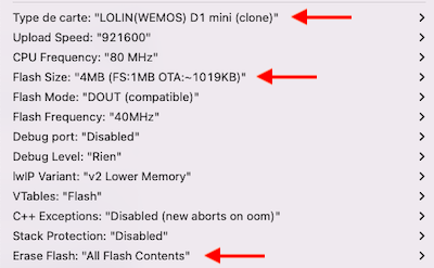 IDE Config ESP