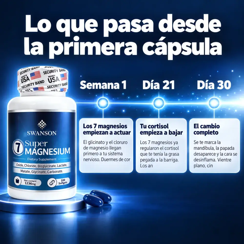 Ingredientes de SWANSON 7 Super Magnesium