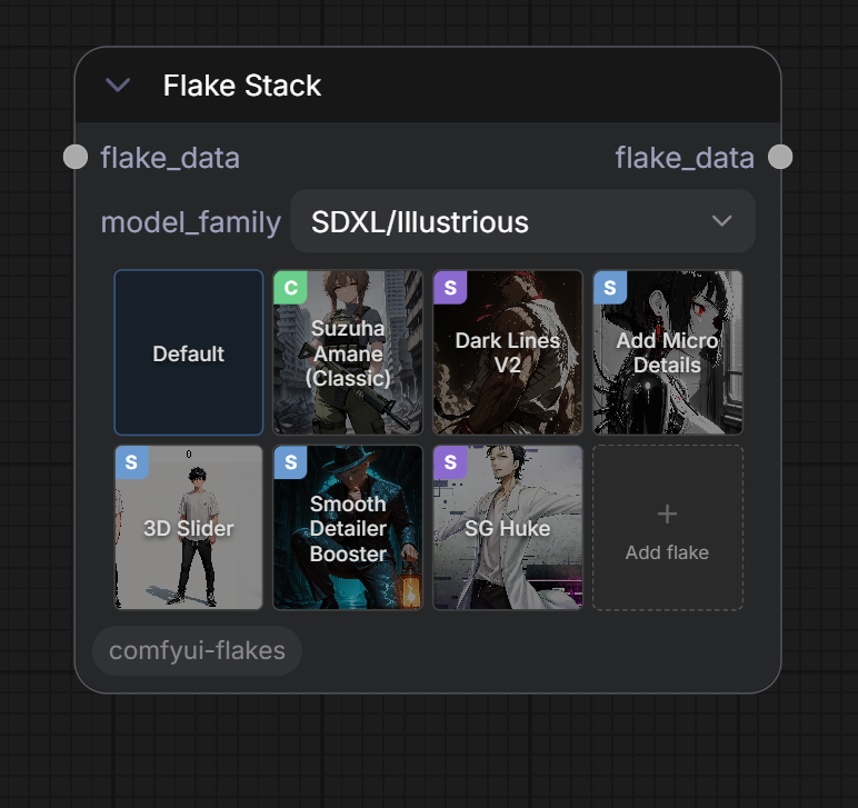 Flake Stack demo