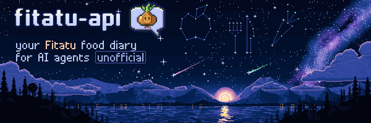 fitatu-api: your Fitatu food diary for AI agents (unofficial)