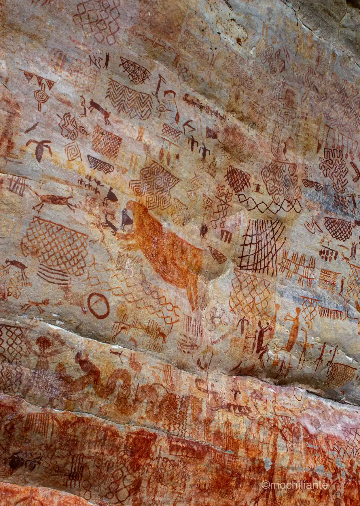 Pinturas rupestres indigenas