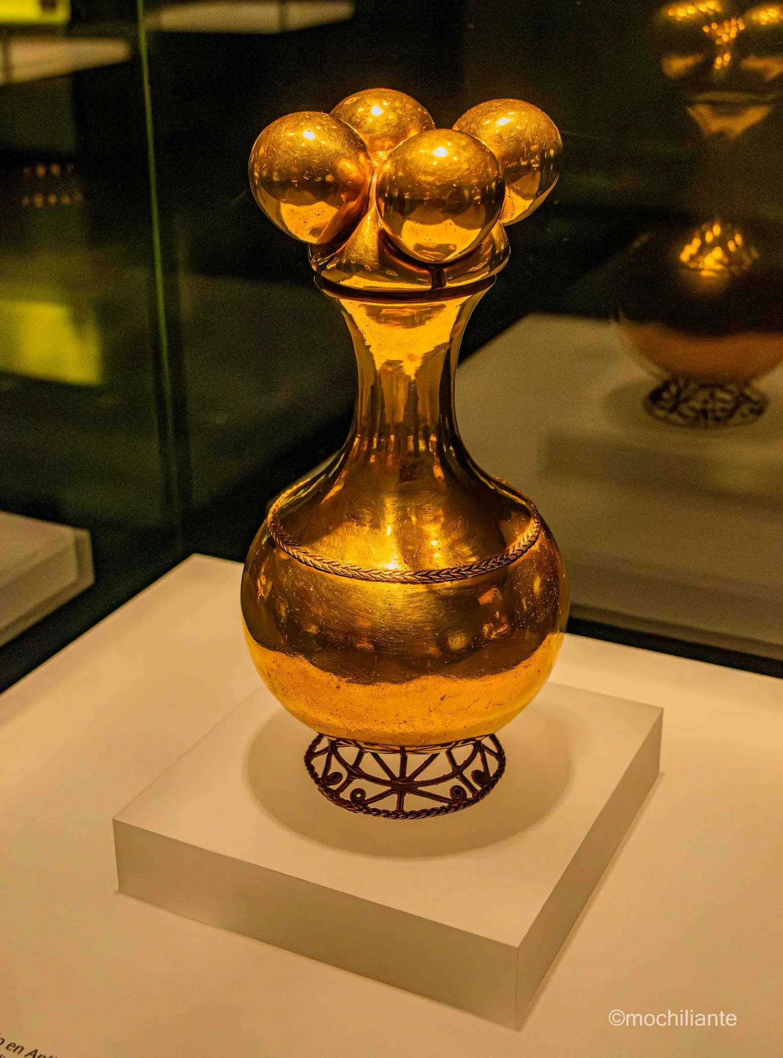 Poporo Quimbaya, Museo del Oro