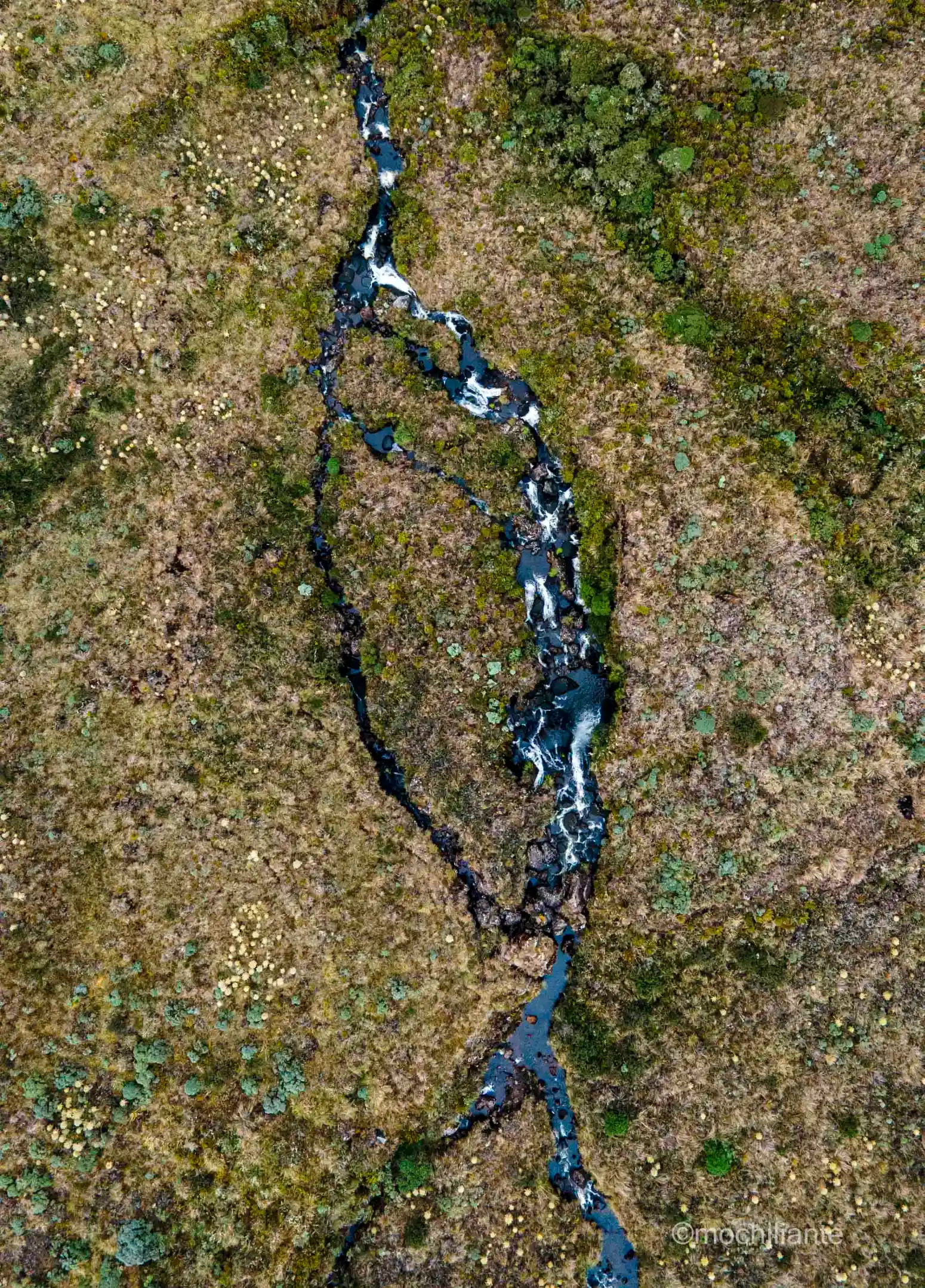 Quebrada Puracé, panoramica, rios