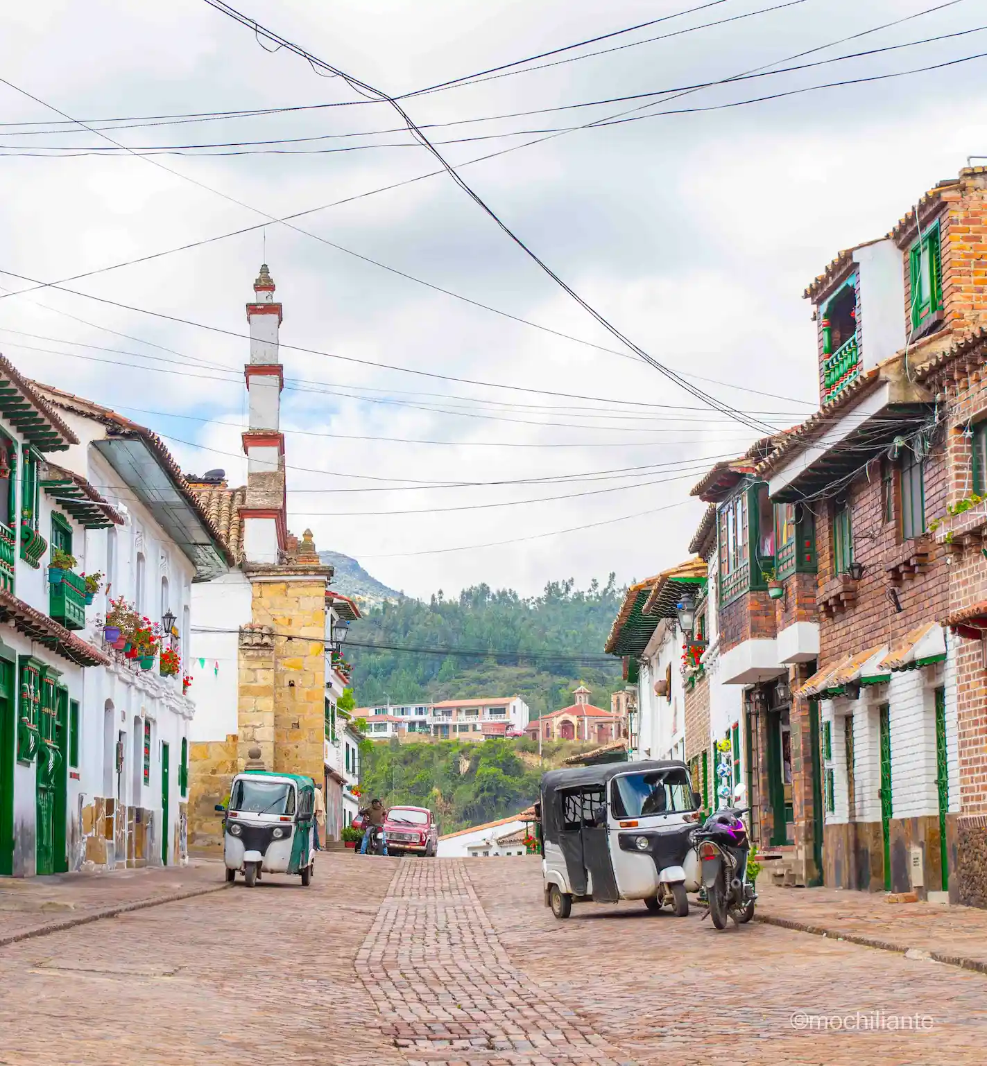 Calles mongui boyaca