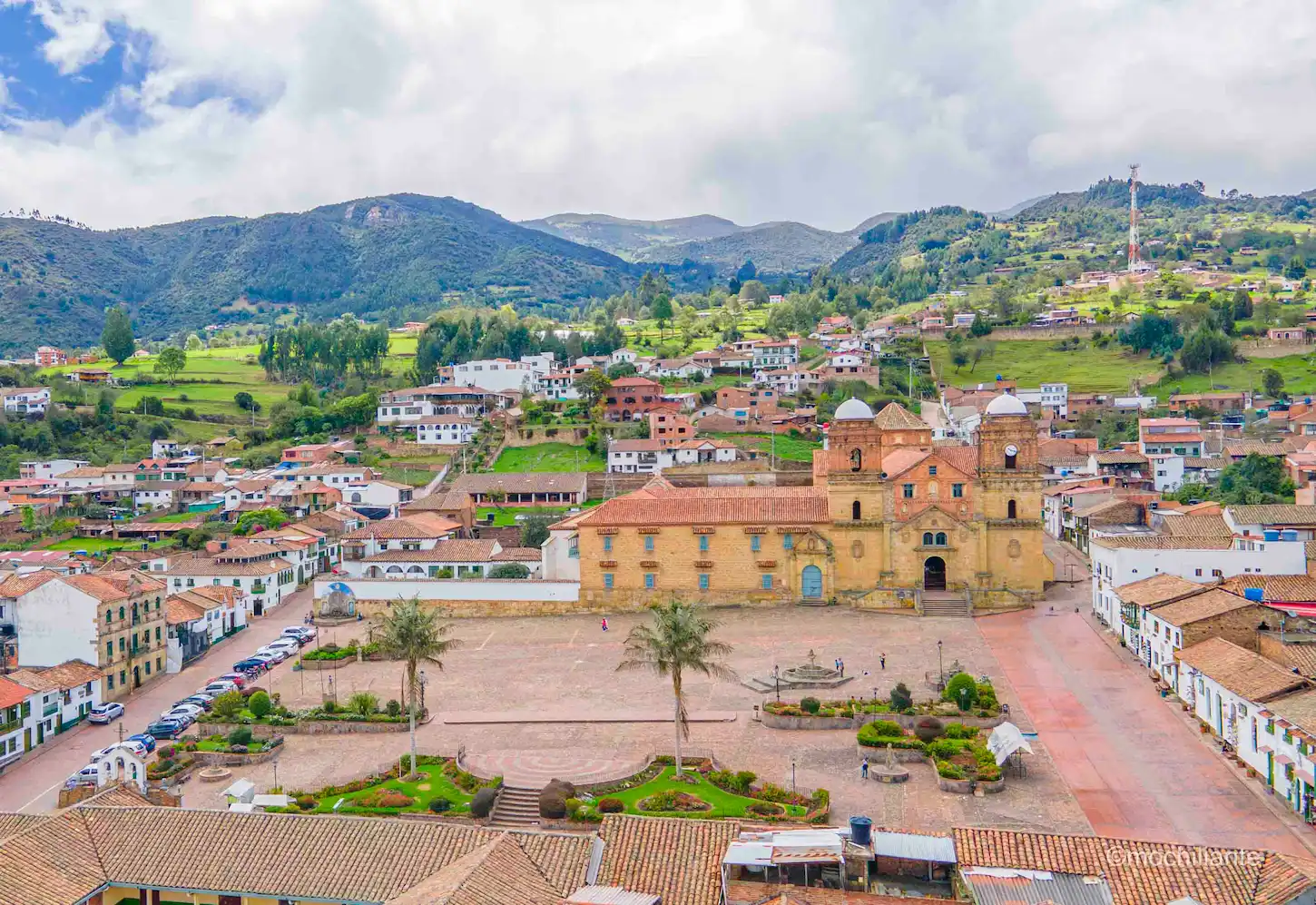 Plaza Mayor Monguí Boyacá