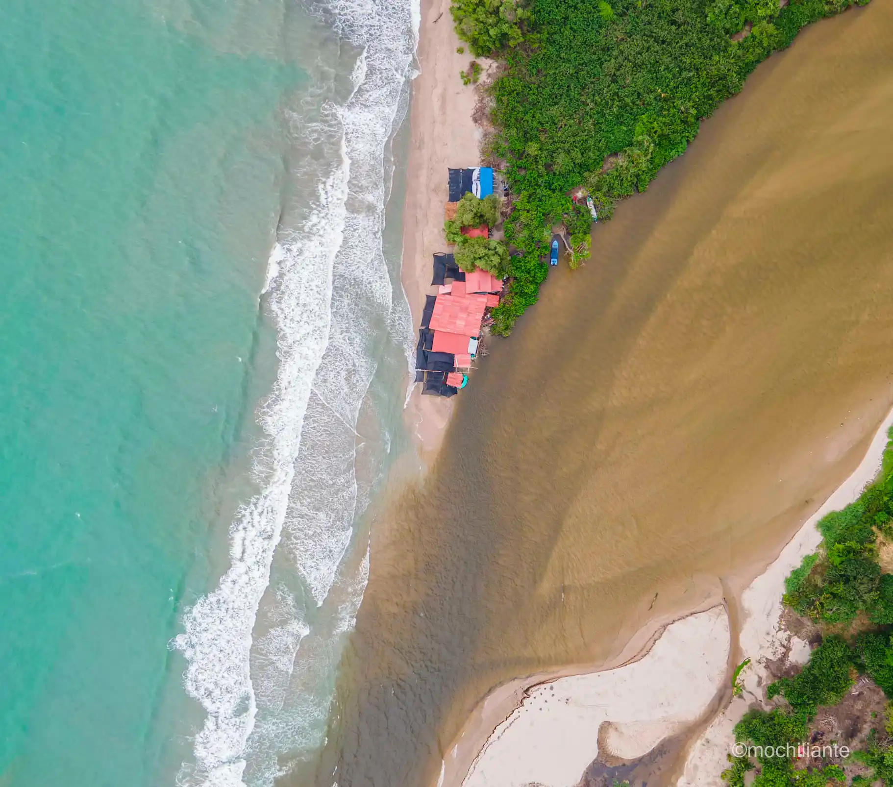 Rio Palomino desde el aire