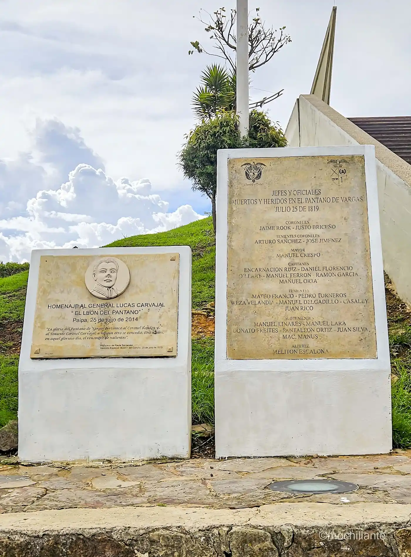 Conmemoración pantano de Vargas