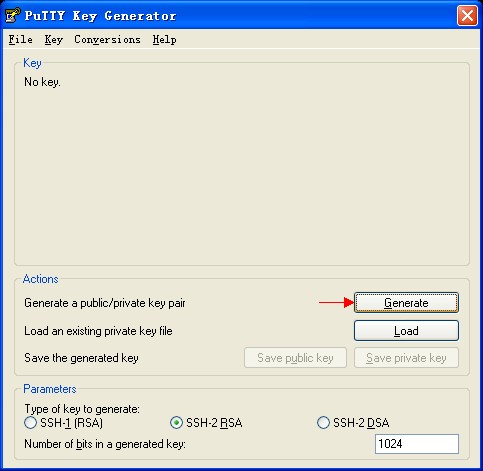 tortoisegit-puttygen-generate