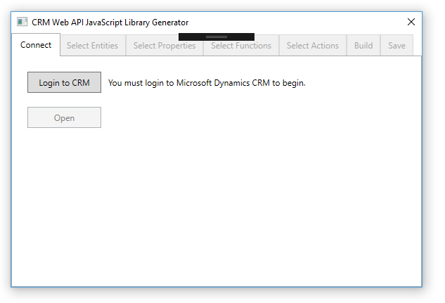 CRMJSWebAPIServiceUtil: A WPF application which generates a custom ...