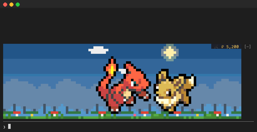 Typing /pokemon give water stone eevee: the reply says What? Eevee is evolving!, the band becomes a dark stage with light rays, Eevee flashes and swaps with Vaporeon in white silhouettes, a burst of light, the text box says Congratulations! Your EEVEE evolved into VAPOREON!, then the meadow is back with Vaporeon and a toast says What? Eevee evolved into Vaporeon!