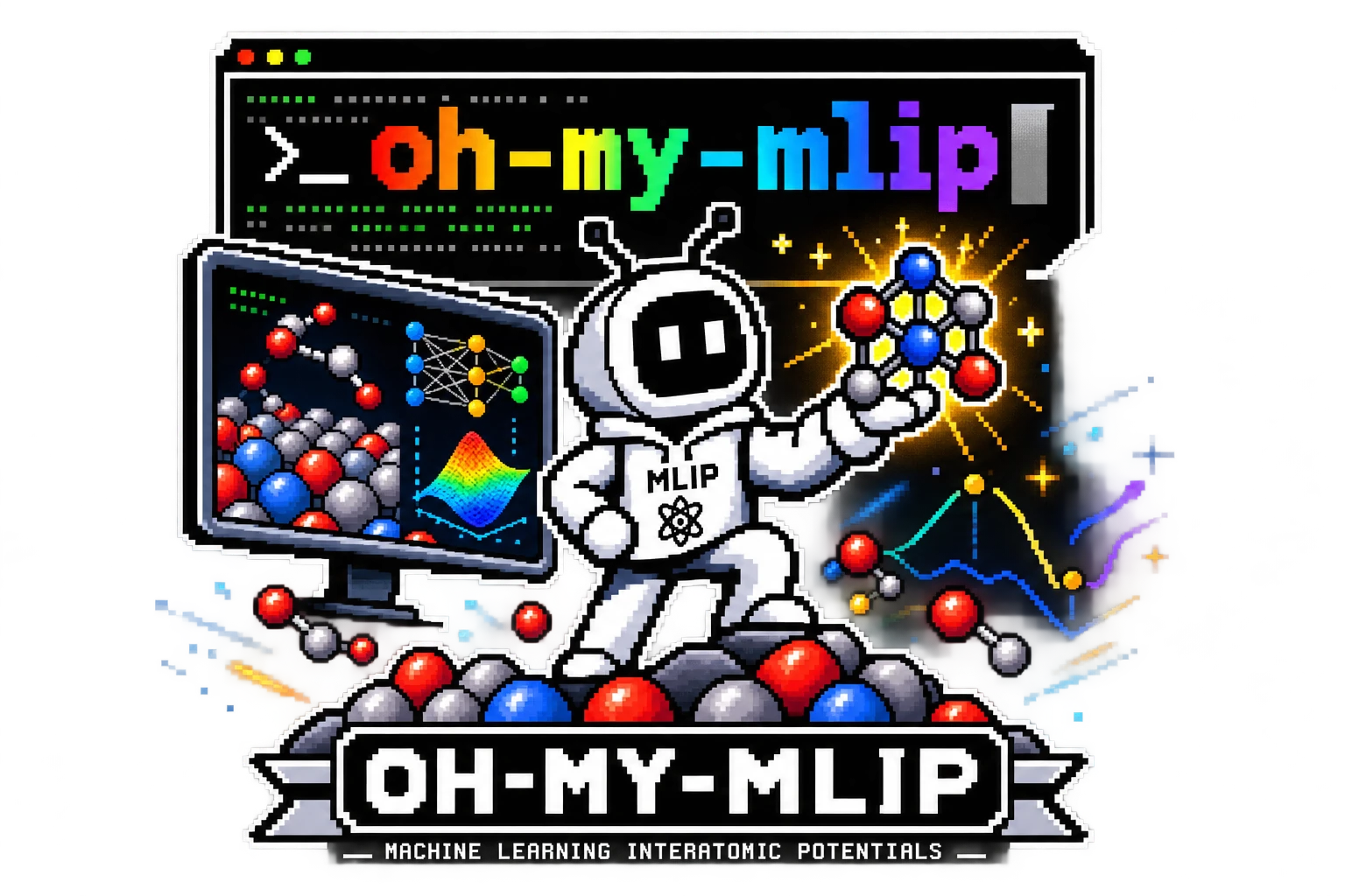 oh-my-mlip — machine learning interatomic potentials