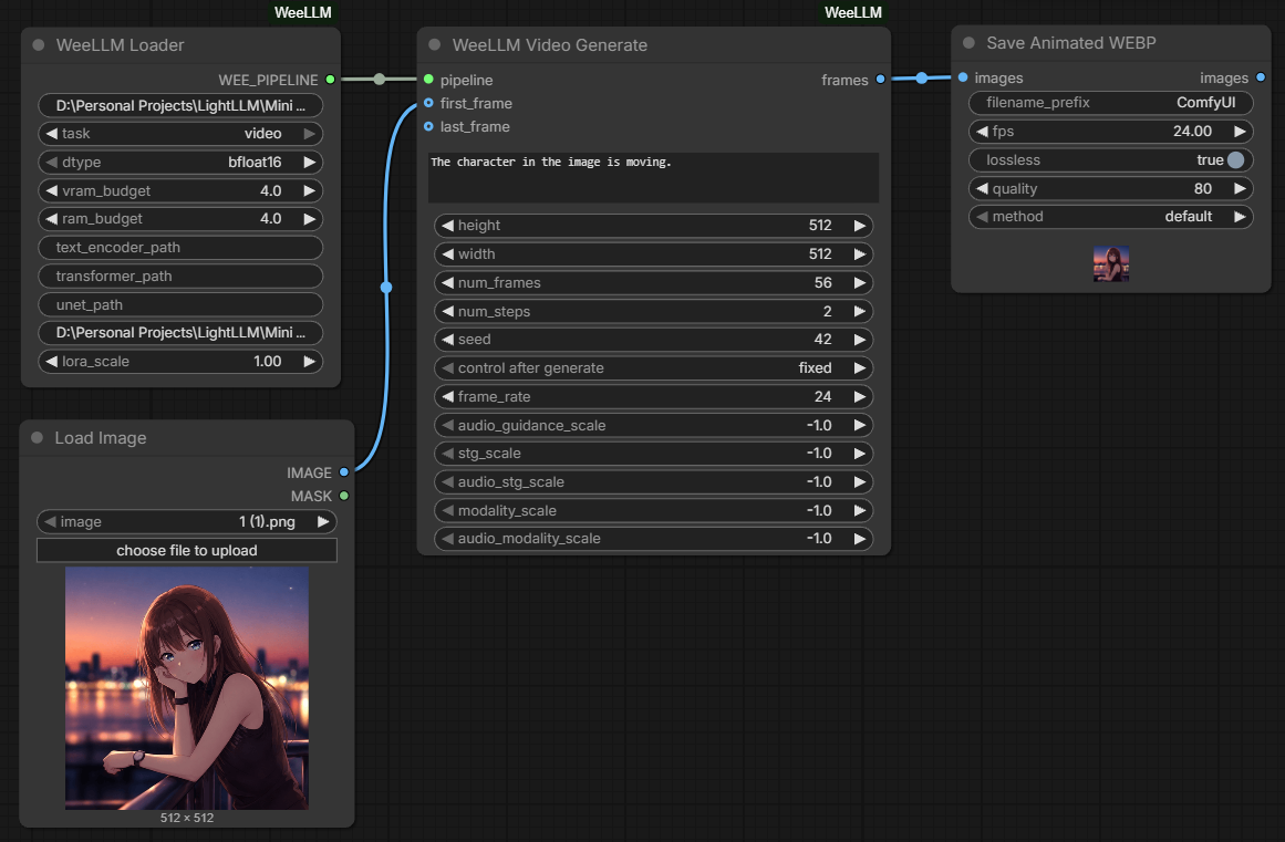 Workflow 2: Image to Video