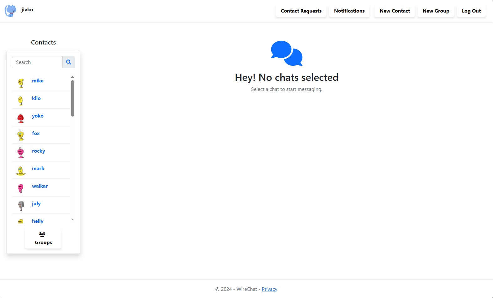 GitHub - JivkoSp/WireChat-v2: WireChat is a messaging app inspired by ...
