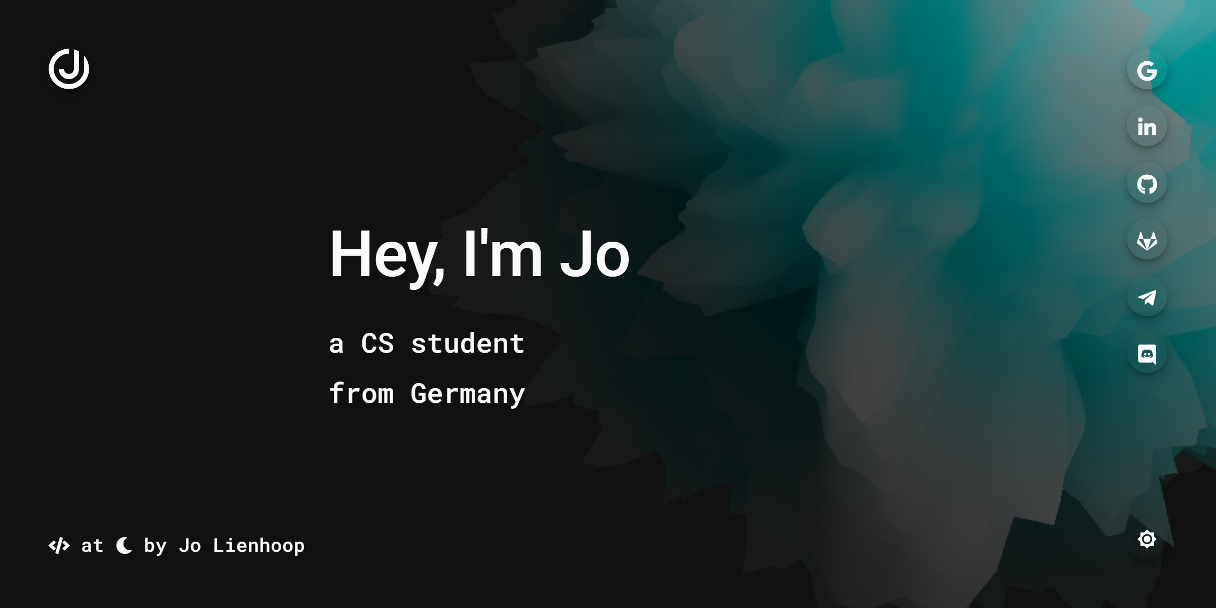 personal-website-react 网站模板截图