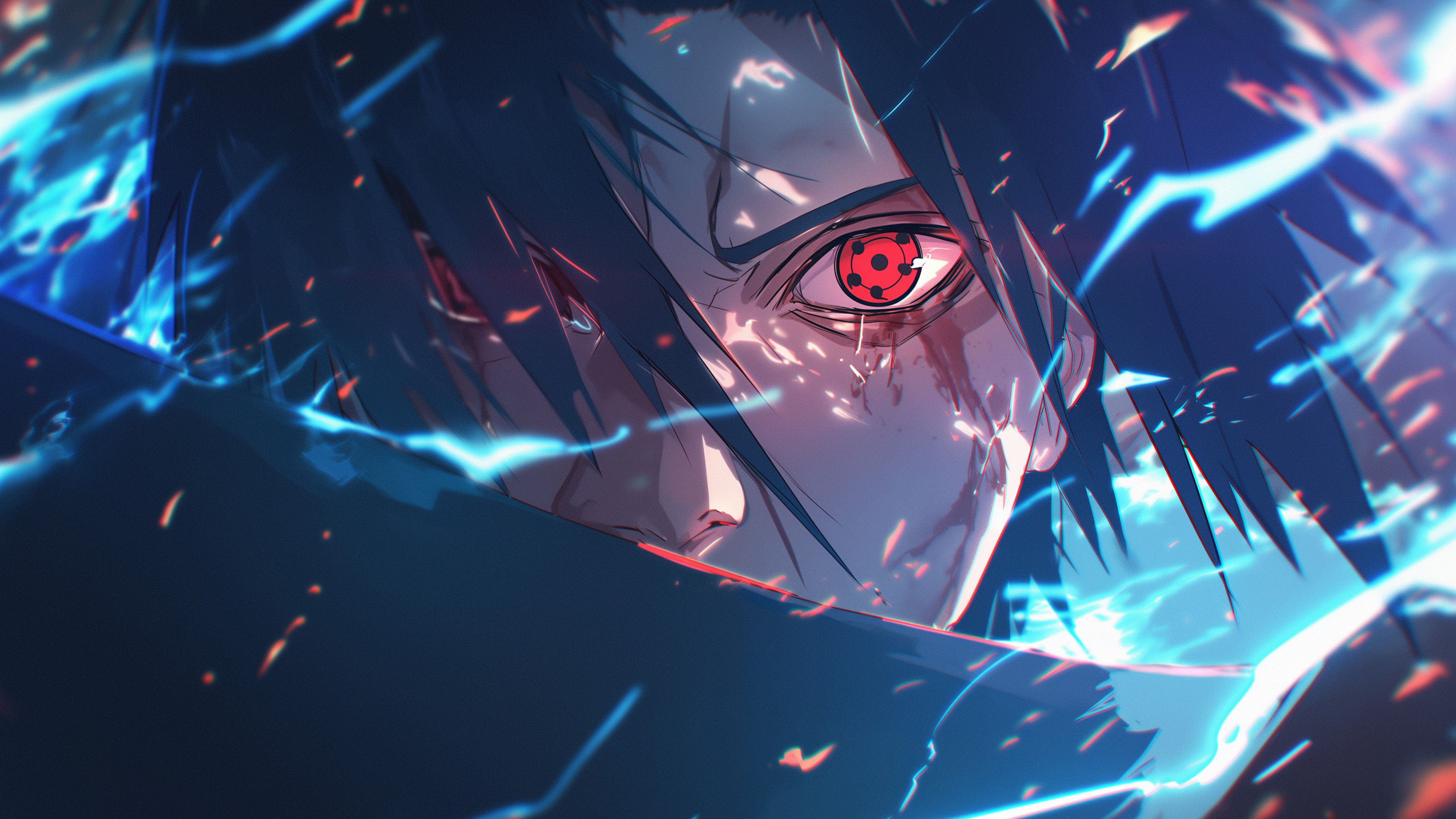 Naruto Sasuke with Sharingan
