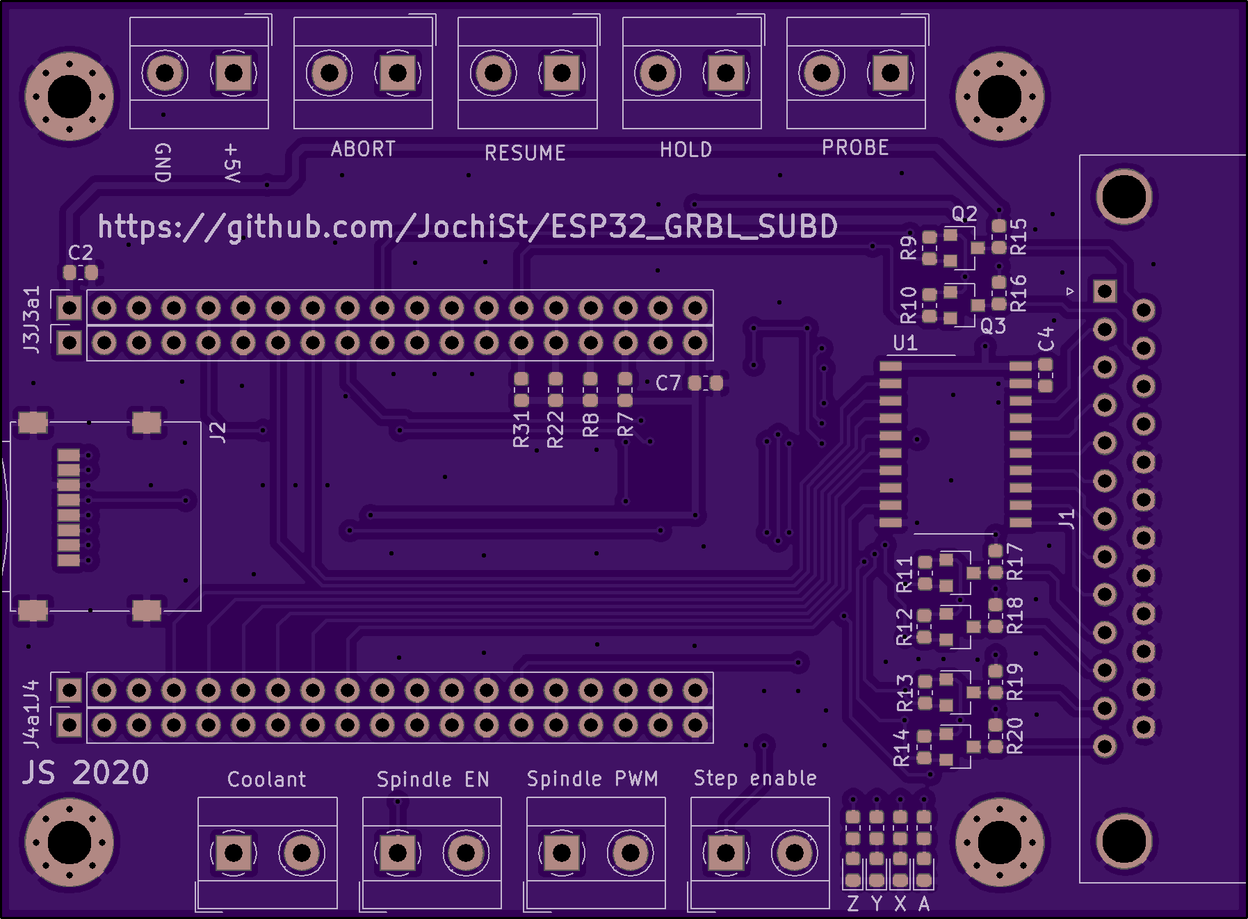 ESP32 GRBL SUBD, from the project README